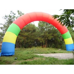 Best selling the line of color inflatable arch with high quality