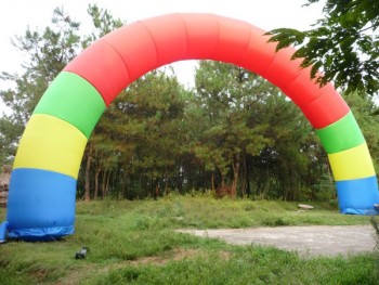 Best selling the line of color inflatable arch with high quality