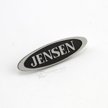 Wholesale custom ODM service metal embossed labels with high quality
