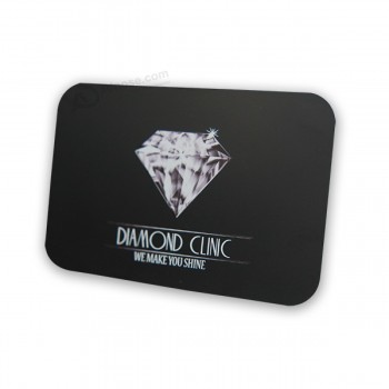 Professional customized Black color metal stylish business cards with high quality