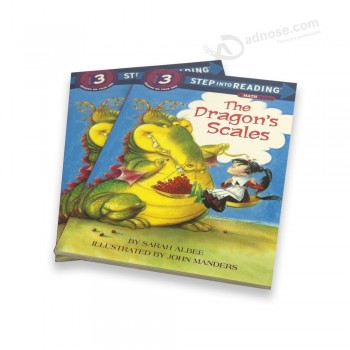 Venda quente customzied livro de histórias de crianças de cor cheia