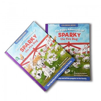 全彩色软包生态-友好的儿童书籍印刷