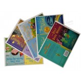 Tarjeta personalizada impresión de libro de cuentos papre para niños
