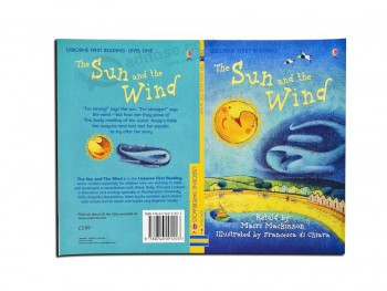 Eco-Vriendelijk, op maat gedrukt kinderverhaalboek