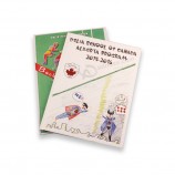Cartão papel offset impressão customzied livro de crianças