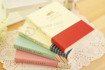 Hete verkopende softcover aangepaste full colour bedrukte notebook