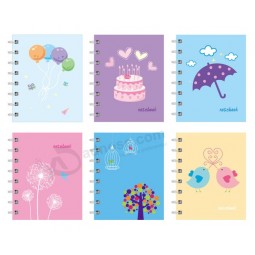 New Design Stationery Customized Spiral Binding Notebook