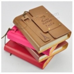 High Quality Hardcover PU Leather Notebook Printing