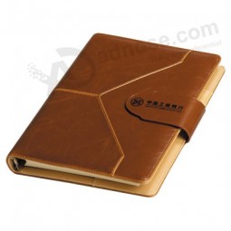 PU Leather Notebook Printing for Office Supply, School Supply