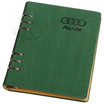 Nova fábrica de design vender notebook capa dura com impressão do logotipo