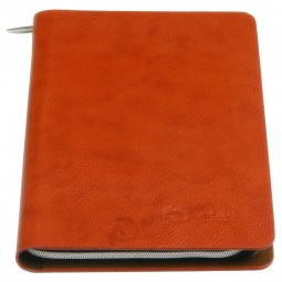 Eco-Friendly Full Color Hardcover Custom Notebook with Zipper