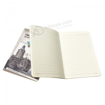 Softcover impressão offset notebook personalizado para a escola