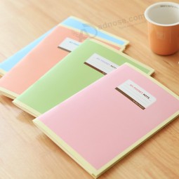 Notebook escola impressão suprimentos capa mole alunos notebook