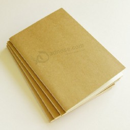 Papel de arte de papelería cuaderno de tapa blanda personalizado