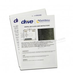 Manual de instrucciones de papel personalizado/Impresión de folletos