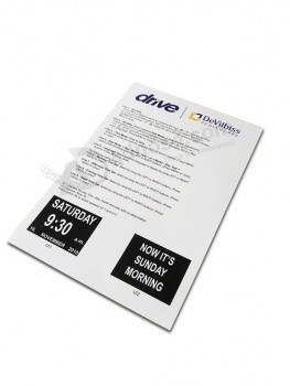 Manual de instruções de papel personalizado/Impressão de folhetos