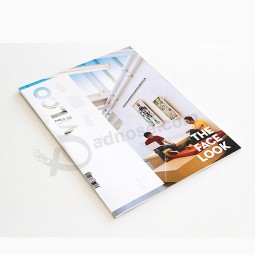 Impresión de revista de diseño personalizado a todo color