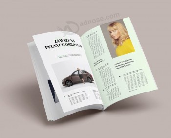 Hot Sale Offset Printing Softcover Magazine Printing