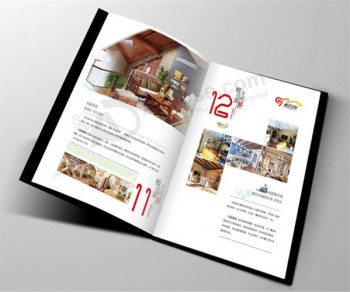 Four Colors Magazine Printing Brochure Custom Catalogue Printing