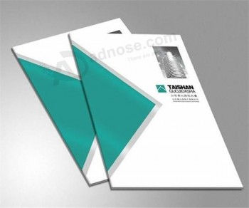 Impresión de revista de impresión de folleto de folletos personalizados de unión perfecta