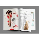 Revista de moda revista personalizada de impresión para la editorial