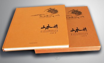 Thead Stitcing Custom Catalogue Hardcover Brochure Printing
