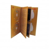 высококачественный картон cd держатель упаковка коробка печать
