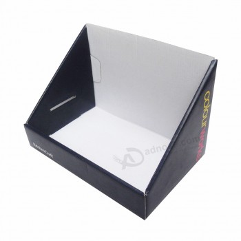 Oem design personalizado caixa de papel de exibição de papelão de papelão