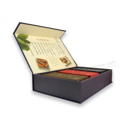 Cardboard Logo Foil Stamping Customzied Packing Tea Box