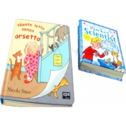プロのcmyk/Pantoneカラーハードカバー子供の本の印刷
