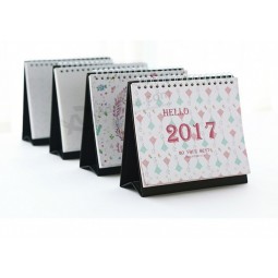Öko-Freundlicher kundenspezifischer Entwurf druckte Tischkalender für Geschenk