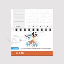 Impresión offset de alta calidad calendario de escritorio personalizado