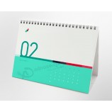 Impressão offset calendário de mesa de papelaria personalizada