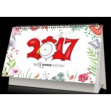 Calendrier 2017 calendrier mensuel de calendrier de bureau table impression