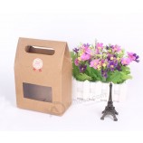 Wholesale Kraft Paper Box Gift Paper Box with Window