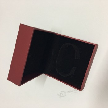 Caja de joyería de cartón de papel de alta calidad/Caja de regalo de papel