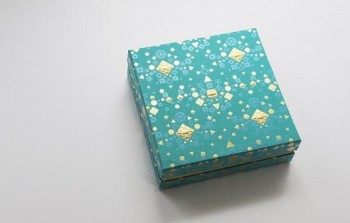 Alta quanlity miglior design scatola da regalo di carta stampaggio a caldo