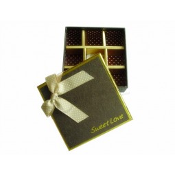 Impression personnalisée eco-Boîtes de nourriture amicales boîtes à chocolat impression