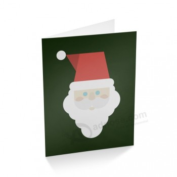 Biglietto di auguri di carta regalo personalizzato cartone animato di Natale colorato