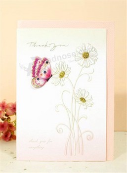 Tarjetas de felicitación de papel tarjeta de invitación de boda impresión personalizada