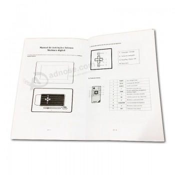 Wholesale Customized Design Instruction Brochure Printing for Products