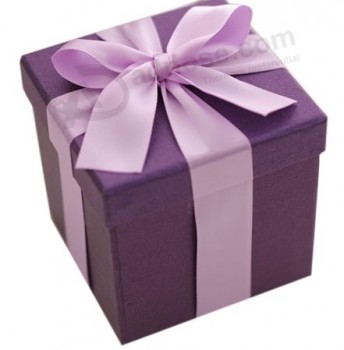 оптовые подгонянные высшие качества шикарные бумажные коробки подарка венчания (уу-с0182)