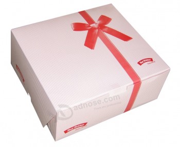 оптовой подгонянной коробке упаковки торта конструкции (уу-к007)