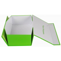定制礼品盒/纸礼品盒/可折叠的盒子 (YY--H0001)带有你的标志