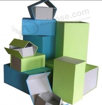 изготовленный на заказ с вашим логосом для совершенной конструкции изготовленной на заказ напечатанной бумажной складной коробки (уу-б0106)