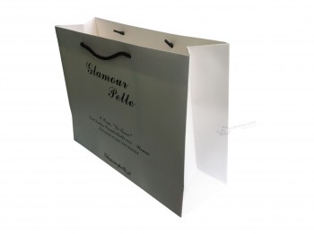 роскошный матовый ламинированный пользовательский бумажный пакет (уу-б102)с вашим логотипом