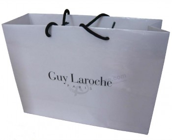 роскошные ламинированные подарочные пакеты, бумажные мешки для покупок (уу-б109)с вашим логотипом