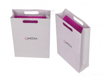 定制便宜的豪华纸袋，带有自定义徽标和设计 (年年-湾008)