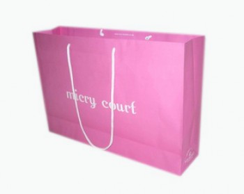 Custom cheap Elegant Shopping Packaging Paper Bag Wholesale (YY-B009)