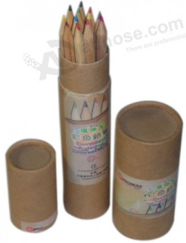 эко-удобные высококачественные бумажные трубки для ручек (уу-б0117) с вашим логотипом
